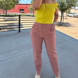 Women's High-Rise Tailored
Trousers - A New Day™
Brown 4